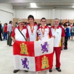 Beatriz Manso y Pablo Acha Pablo y Bea con los entrenadores