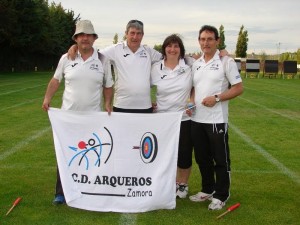 zamoranos en el Campeonato de España de Veteranos