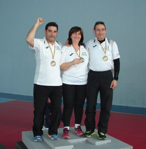 Zamoranos en el podio medallistas zamoranos