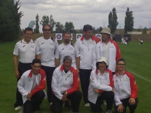 Componentes del equipo zamorano en Valladolid